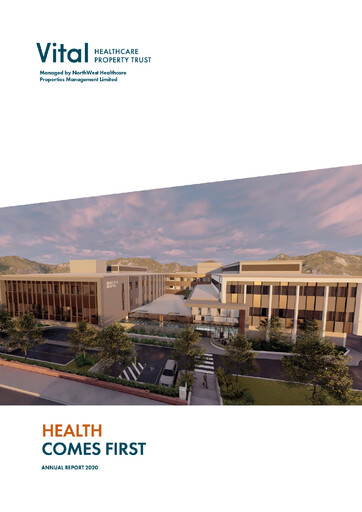 Thumbnail Vital Healthcare Property Trust Annual Report 2020