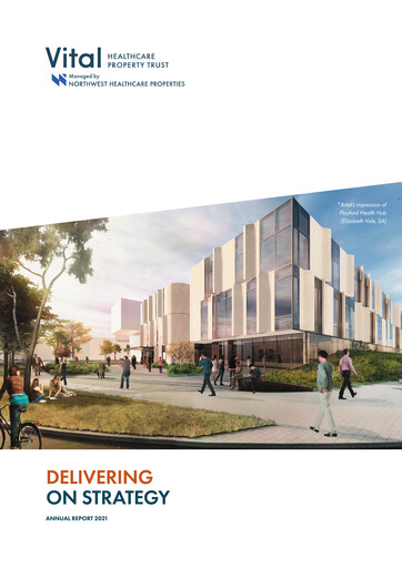 Thumbnail Vital Healthcare Property Trust Annual Report 2021