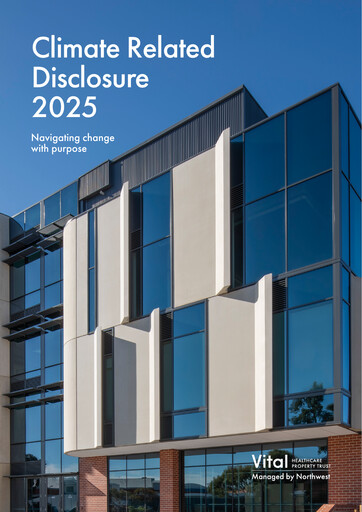 Thumbnail Vital Healthcare Property Trust ESG Report 2025