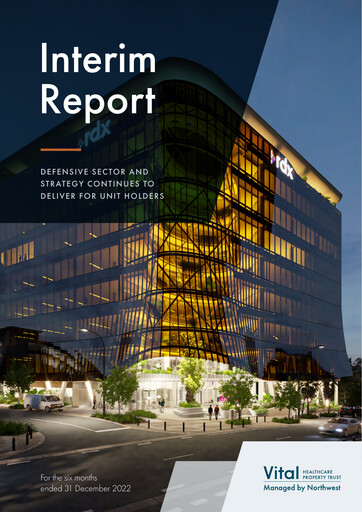 Thumbnail Vital Healthcare Property Trust Half-year Report 2022-h2