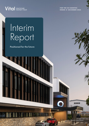 Thumbnail Vital Healthcare Property Trust Half-year Report 2025-h2