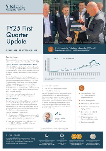 Thumbnail Vital Healthcare Property Trust Quarterly Report 2024-q2