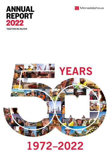 Thumbnail Monadelphous Group Annual Report 2022
