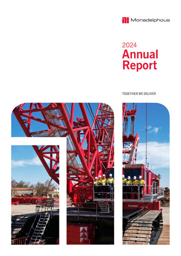 Thumbnail Monadelphous Group Annual Report 2024