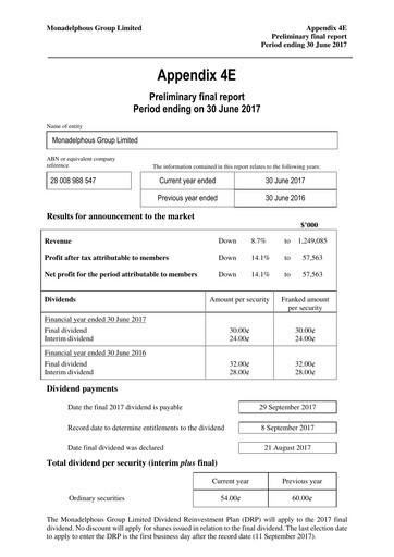 Thumbnail Monadelphous Group Financial Report 2017