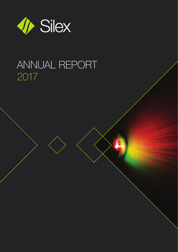 Thumbnail Silex Systems Limited Annual Report 2017