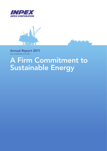 Thumbnail Inpex Annual Report fy2011