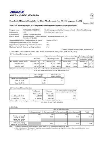Thumbnail Inpex Quarterly Report 2016-q1
