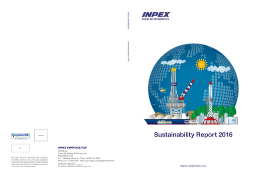 Thumbnail Inpex Sustainability Report 2016