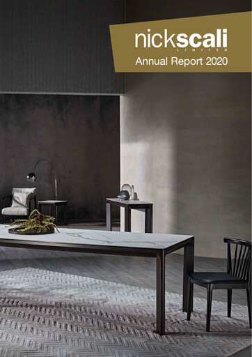Thumbnail Nick Scali Limited Annual Report 2020