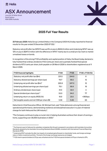 Thumbnail Helia Group Financial Report 2025