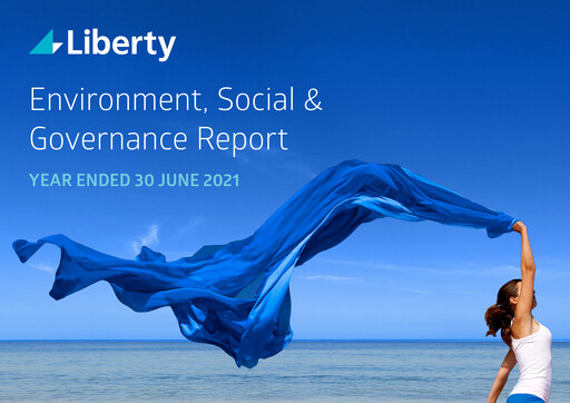 Miniature Liberty Financial Group Rapport ESG 2021