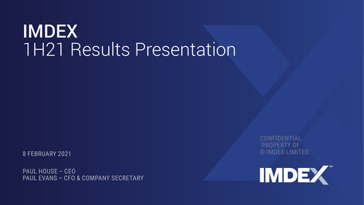Thumbnail Imdex Limited Half-year Report 2021-h1