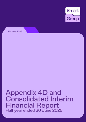 Thumbnail Smartgroup Corporation Financial Report 2025-h1