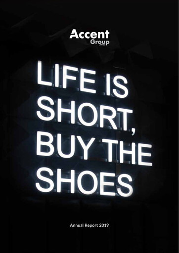 Thumbnail Accent Group Annual Report 2019