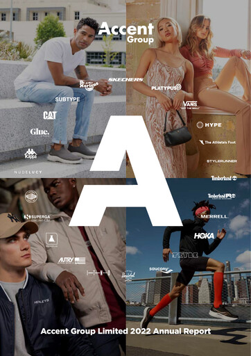 Thumbnail Accent Group Annual Report 2022