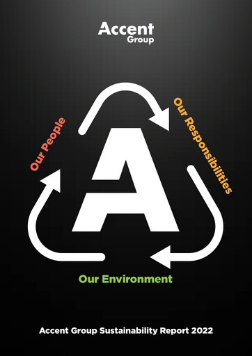 Miniature Accent Group Rapport de durabilité 2022