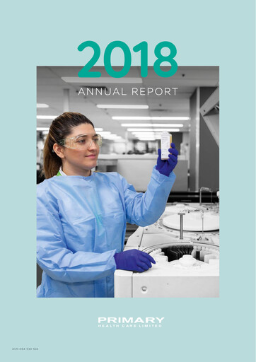 Thumbnail Healius Limited Annual Report 2018