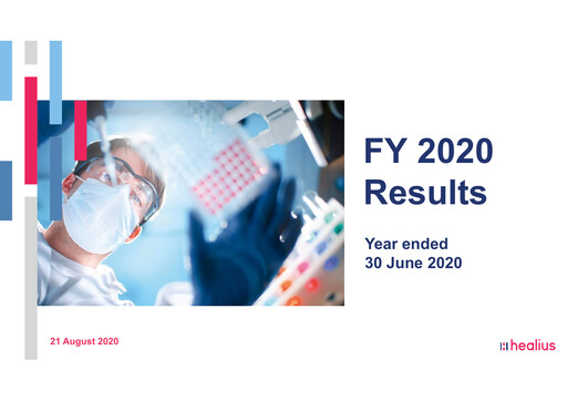 Vorschaubild Healius Limited Finanzbericht 2020