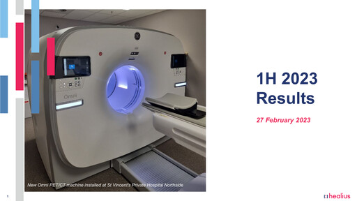 Thumbnail Healius Limited Half-year Report 2023-h1