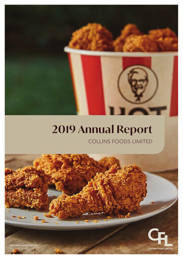 Thumbnail Collins Foods Limited Annual Report 2019
