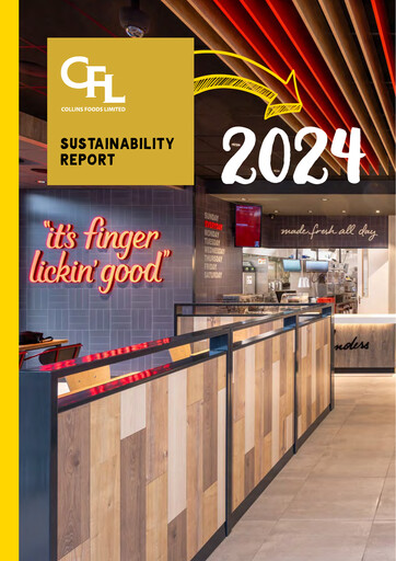 Thumbnail Collins Foods Limited Sustainability Report 2024