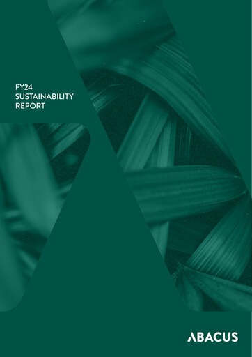 Thumbnail Abacus Group Sustainability Report 2024