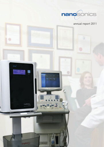 Thumbnail Nanosonics Limited Annual Report 2011