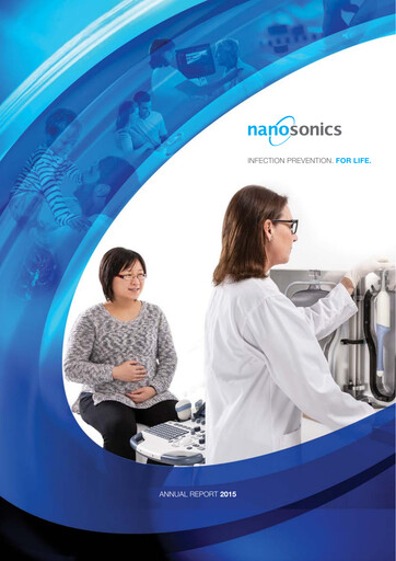 Thumbnail Nanosonics Limited Annual Report 2015
