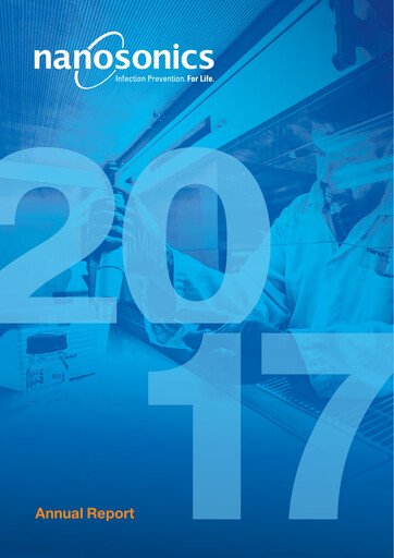 Thumbnail Nanosonics Limited Annual Report 2017
