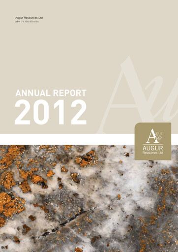 Thumbnail Alpha HPA Limited Annual Report 2012