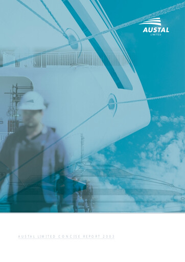 Miniature Austal Limited Rapport annuel 2003
