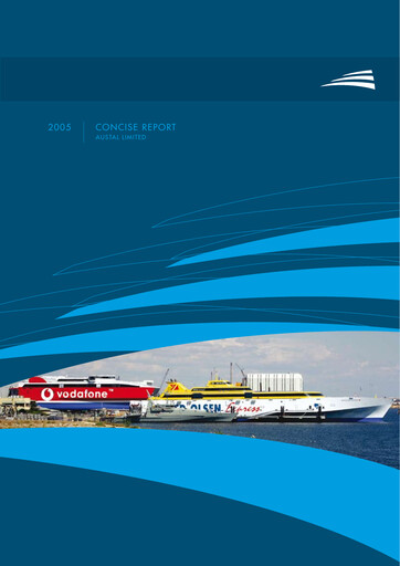 Miniature Austal Limited Rapport annuel 2005