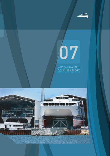 Miniature Austal Limited Rapport annuel 2007