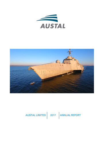 Miniature Austal Limited Rapport annuel 2017