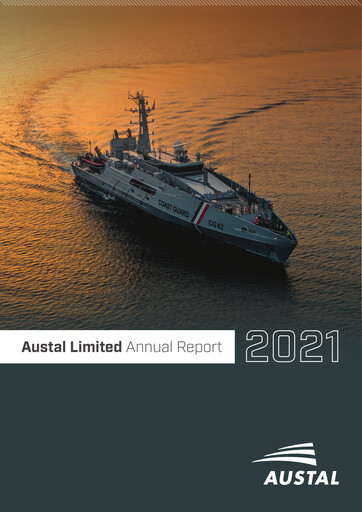 Miniature Austal Limited Rapport annuel 2021