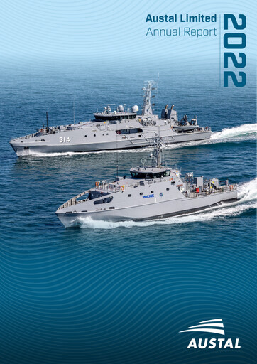 Miniature Austal Limited Rapport annuel 2022