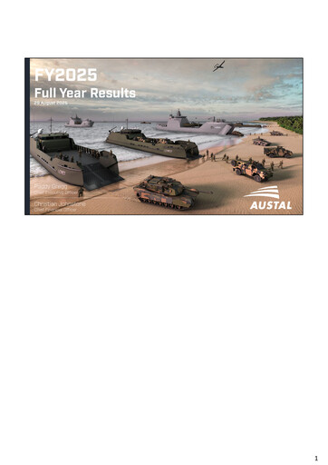 Vorschaubild Austal Limited Finanzbericht fy2025