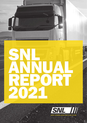 Thumbnail Supply Network Limited Annual Report 2021