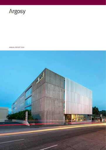 Thumbnail Argosy Property Annual Report 2016