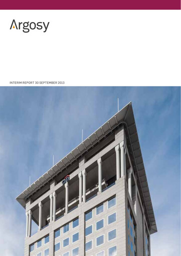 Thumbnail Argosy Property Half-year Report 2013-h1