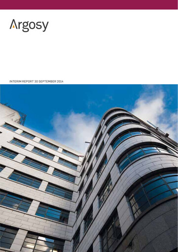Thumbnail Argosy Property Half-year Report 2014-h1