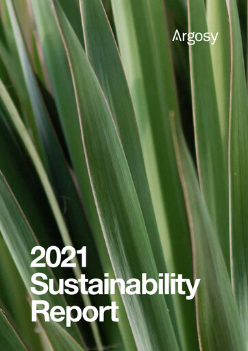 Thumbnail Argosy Property Sustainability Report 2021