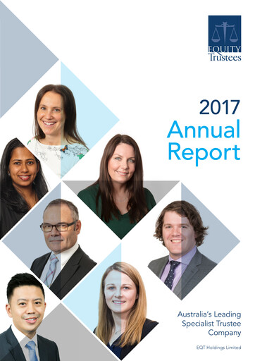 Thumbnail EQT Holdings Limited Annual Report 2017