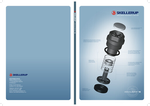 Thumbnail Skellerup Holdings Annual Report 2010