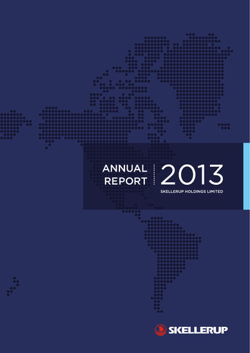 Thumbnail Skellerup Holdings Annual Report 2013