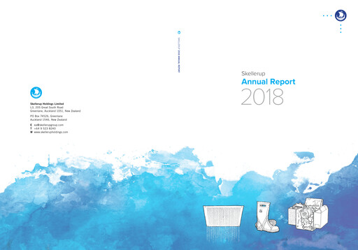 Thumbnail Skellerup Holdings Annual Report 2018