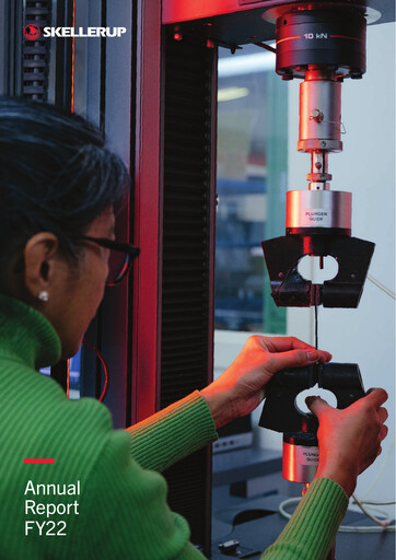 Thumbnail Skellerup Holdings Annual Report 2022