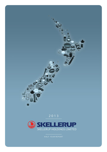 Thumbnail Skellerup Holdings Half-year Report 2013-h1