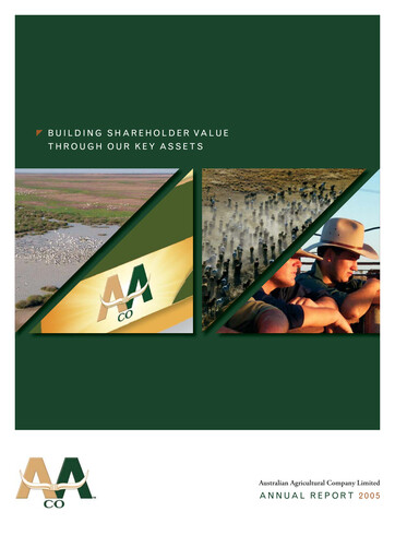 Vorschaubild Australian Agricultural Company Jahresbericht 2005